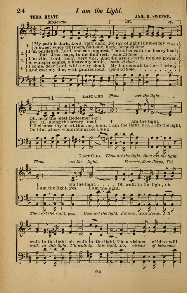 Joy to the World: or, sacred songs for gospel meetings page 24