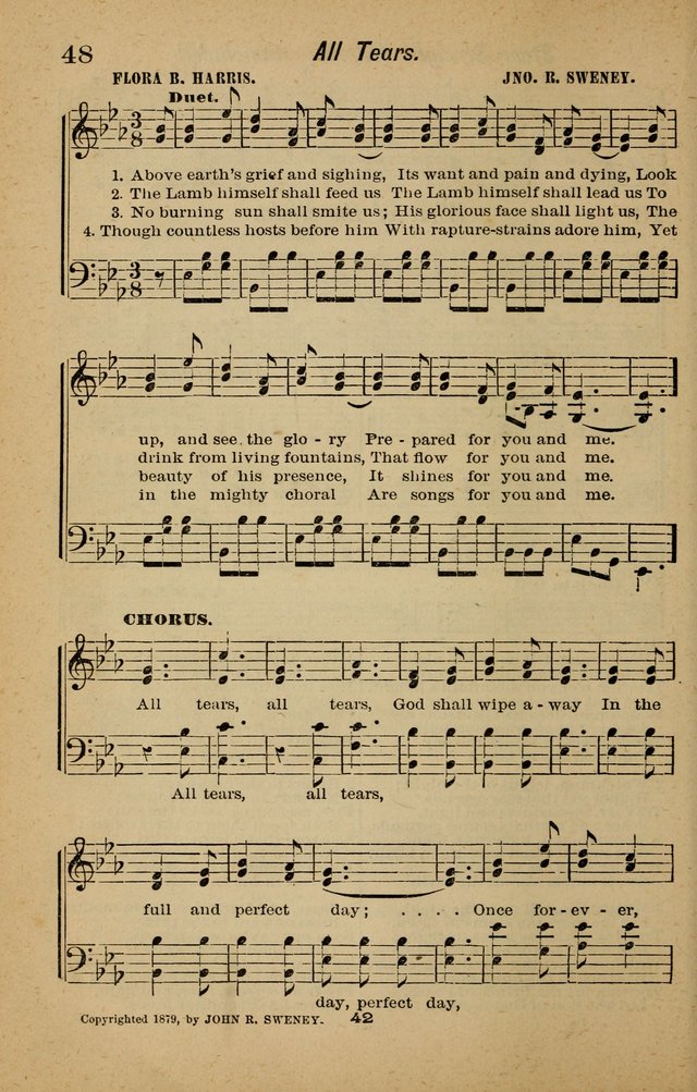 Joy to the World: or, sacred songs for gospel meetings page 42