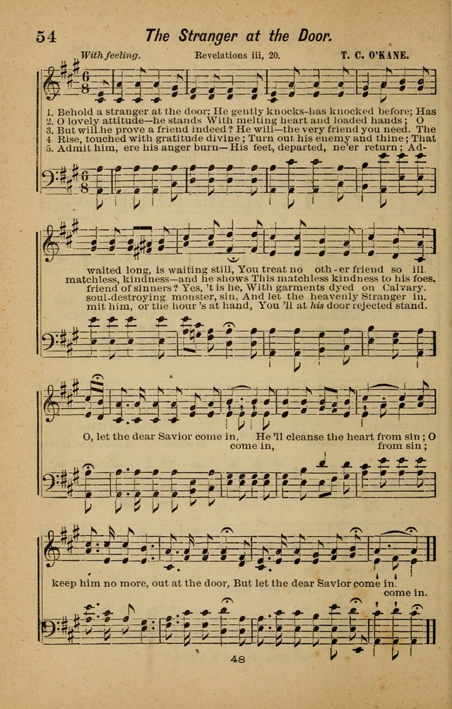 Joy to the World: or, sacred songs for gospel meetings page 48