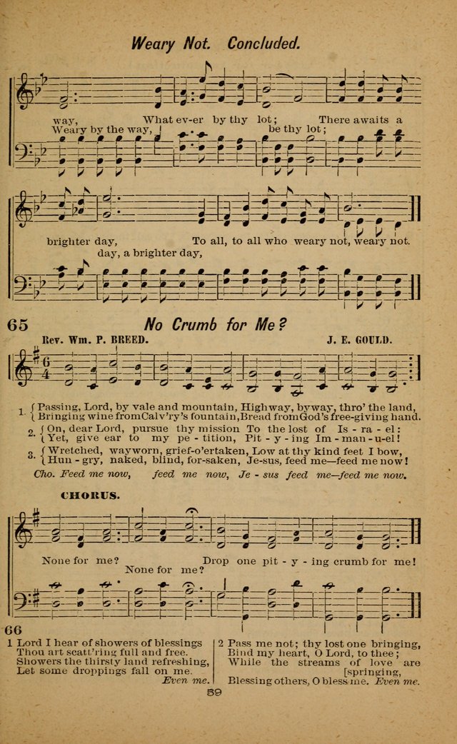 Joy to the World: or, sacred songs for gospel meetings page 59