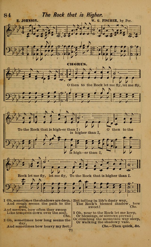 Joy to the World: or, sacred songs for gospel meetings page 71