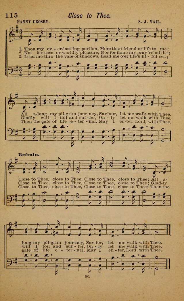 Joy to the World: or, sacred songs for gospel meetings page 91