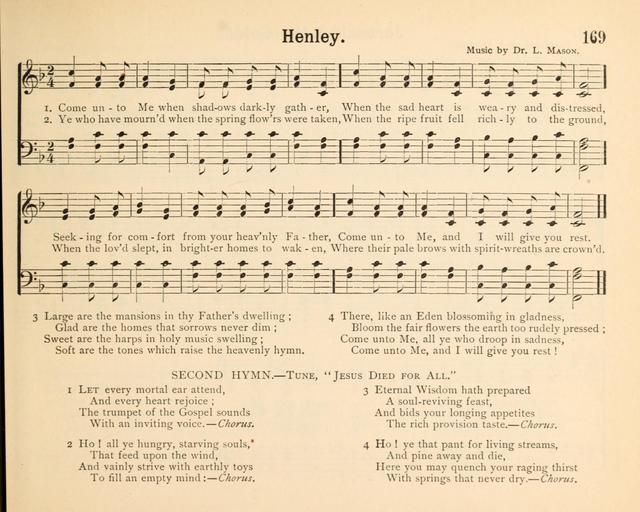 Jewels of Praise: a collection of choice original hymns and tunes suitable for Sunday-Schools, Bible Classes and the Home Circle page 169