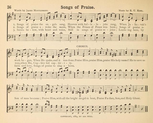 Jewels of Praise: a collection of choice original hymns and tunes suitable for Sunday-Schools, Bible Classes and the Home Circle page 36