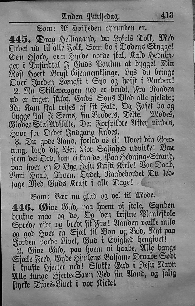 Kirkesalmebog: efter offentig foranstaltning page 412