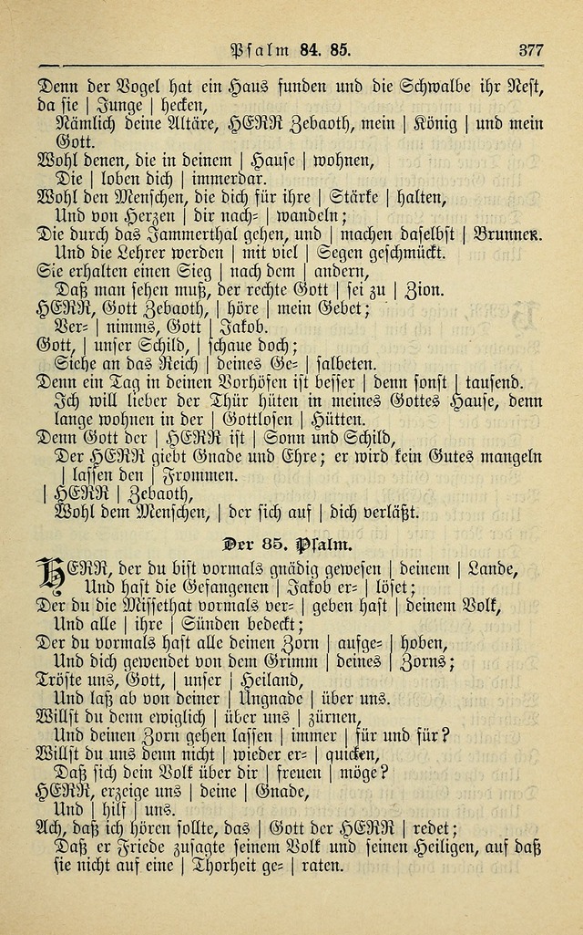 Kirchenbuch für Evangelisch-Lutherische Gemeinden page 377