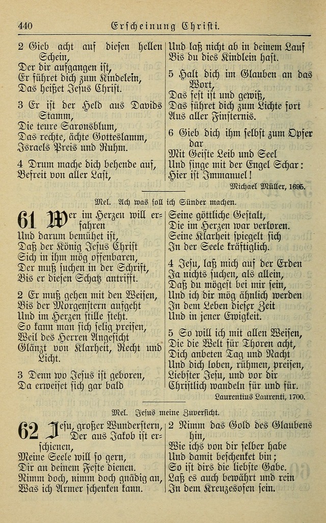 Kirchenbuch für Evangelisch-Lutherische Gemeinden page 440