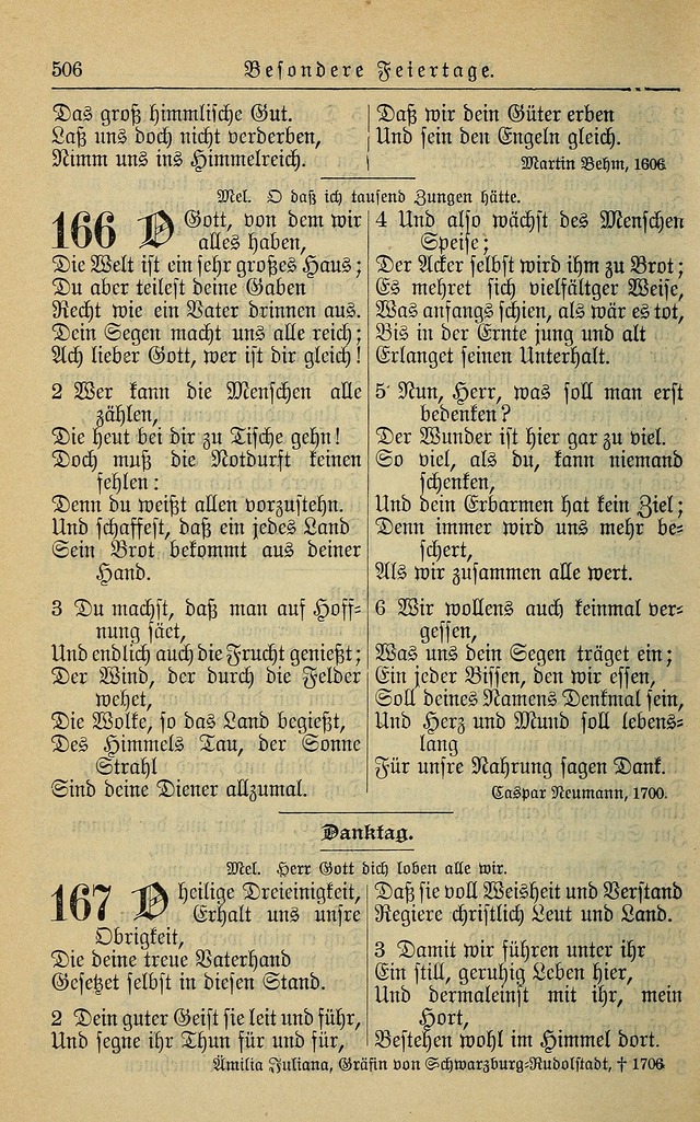 Kirchenbuch für Evangelisch-Lutherische Gemeinden page 506
