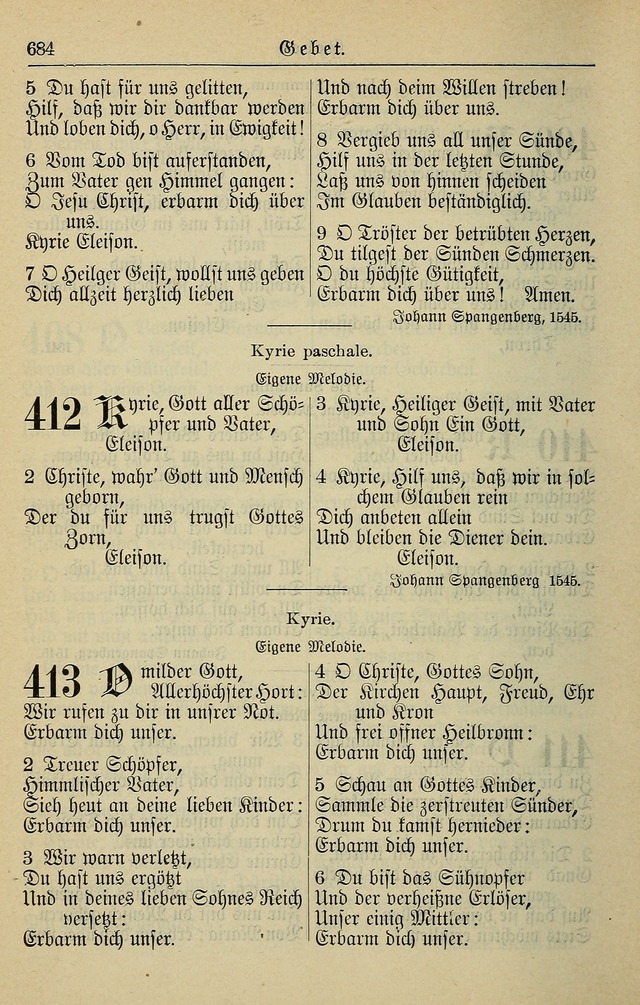 Kirchenbuch für Evangelisch-Lutherische Gemeinden page 684