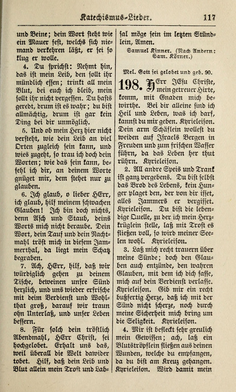 Kirchen-Gesangbuch: für Evangelisch-Lutherische Gemeinden ungeänderter Aubsburgischer Confession page 117