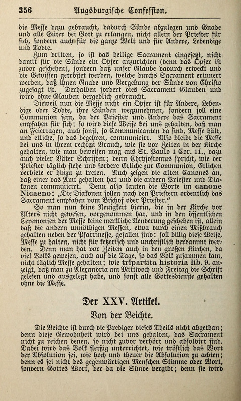 Kirchen-Gesangbuch: für Evangelisch-Lutherische Gemeinden ungeänderter Aubsburgischer Confession page 356