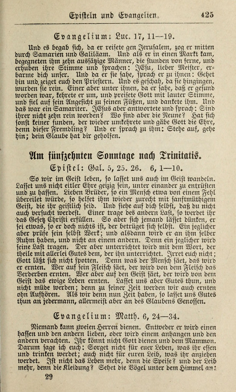 Kirchen-Gesangbuch: für Evangelisch-Lutherische Gemeinden ungeänderter Aubsburgischer Confession page 425