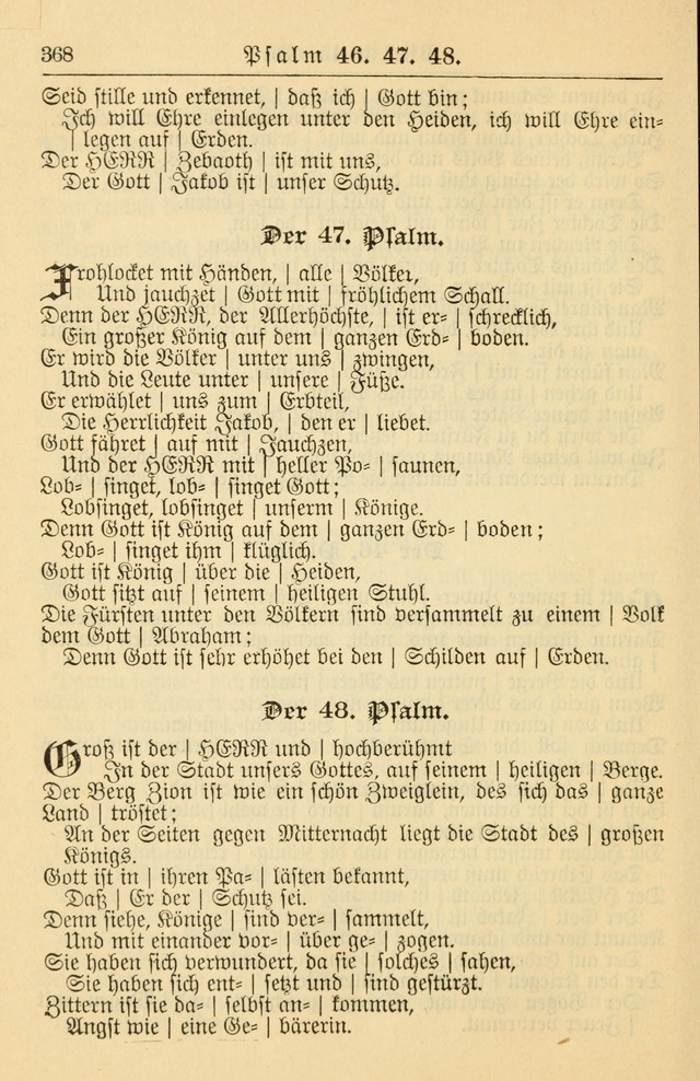 Kirchenbuch für Evangelisch-Lutherische Gemeinden page 368