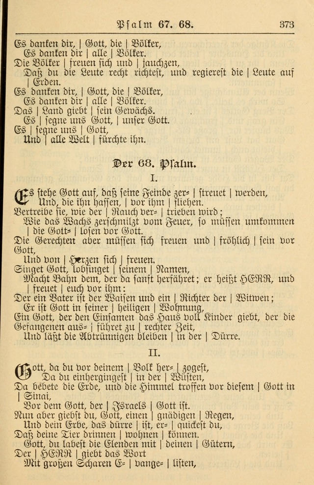 Kirchenbuch für Evangelisch-Lutherische Gemeinden page 373