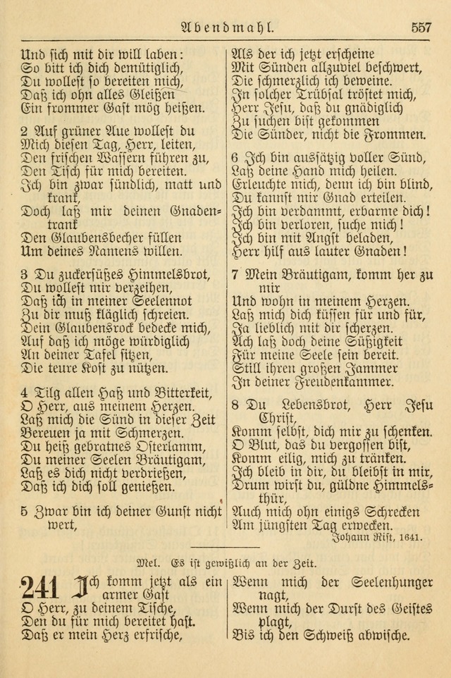 Kirchenbuch für Evangelisch-Lutherische Gemeinden page 557
