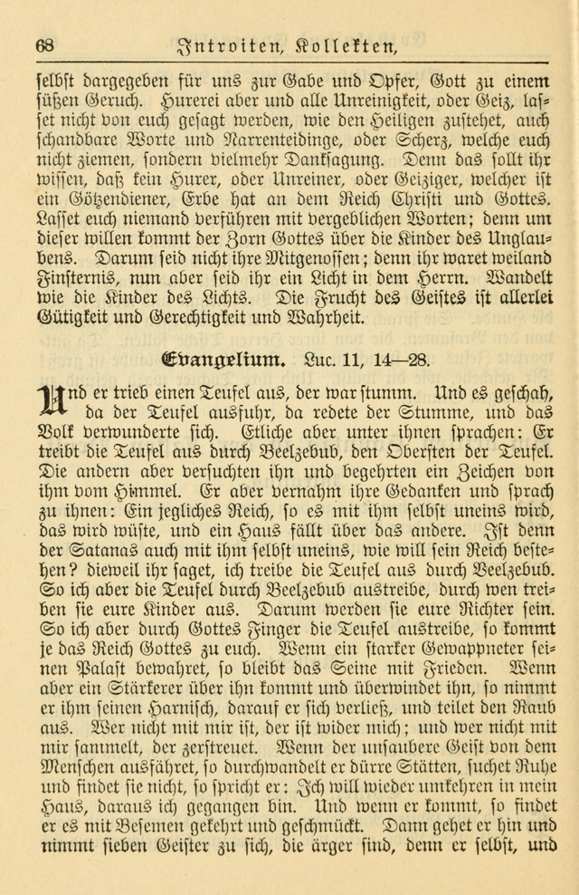 Kirchenbuch für Evangelisch-Lutherische Gemeinden page 68