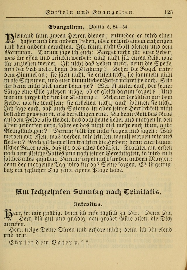 Kirchenbuch für Evangelisch-Lutherische Gemeinden: Herausgegeben von der Allgemeinen Versammlung der Evangelisch-Lutherischen Kirche in Nord Amerika (Neue und Verb. Aus.) page 123