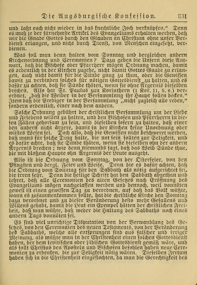 Kirchenbuch für Evangelisch-Lutherische Gemeinden: Herausgegeben von der Allgemeinen Versammlung der Evangelisch-Lutherischen Kirche in Nord Amerika (Neue und Verb. Aus.) page 331