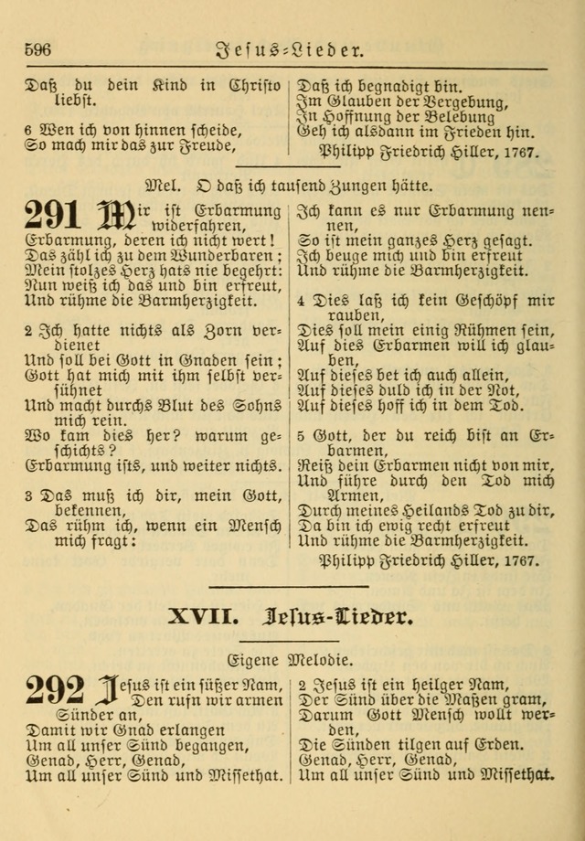 Kirchenbuch für Evangelisch-Lutherische Gemeinden: Herausgegeben von der Allgemeinen Versammlung der Evangelisch-Lutherischen Kirche in Nord Amerika (Neue und Verb. Aus.) page 596