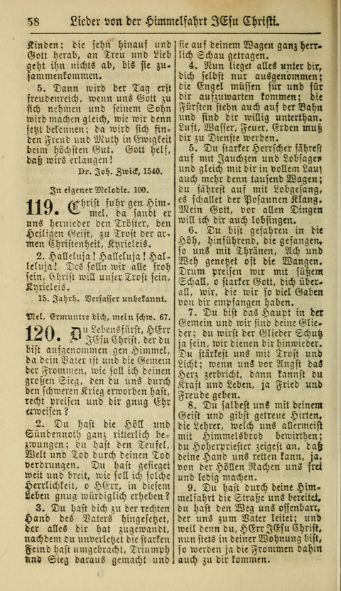 Kirchen-Gesangbuch für Evang.-Lutherische Gemeinden: ungeänderter Augsburgischer Confession, darin des seligen Dr. Martin Luthers und anderer geistreichen Lehrer gebräuchlichste Kirchen-Lieder... page 60