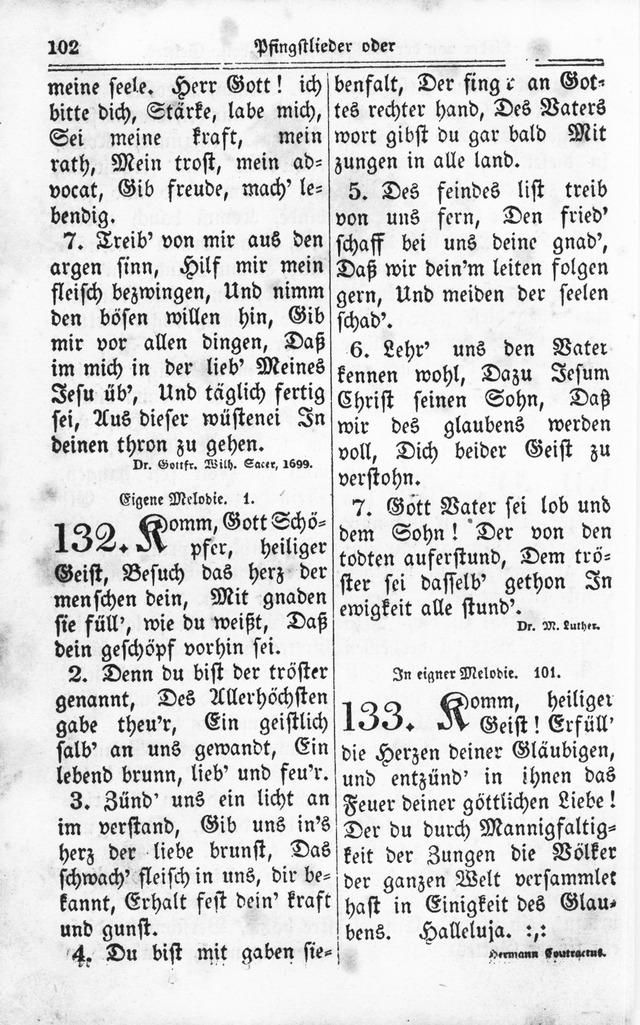 Kirchen-Gesangbuch: für Evangelisch-Lutherische Gemeinden page 102