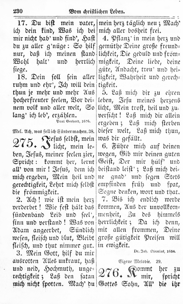 Kirchen-Gesangbuch: für Evangelisch-Lutherische Gemeinden page 230