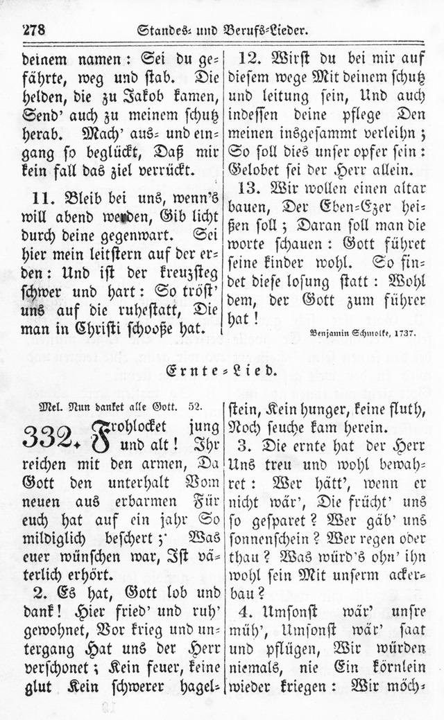 Kirchen-Gesangbuch: für Evangelisch-Lutherische Gemeinden page 278
