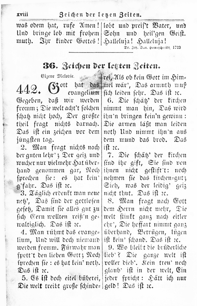 Kirchen-Gesangbuch: für Evangelisch-Lutherische Gemeinden page 386