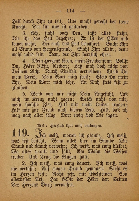 Kropper Gesang- und Liederbuch: (4. ed) page 114