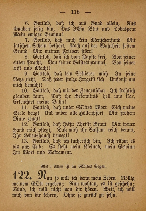 Kropper Gesang- und Liederbuch: (4. ed) page 118