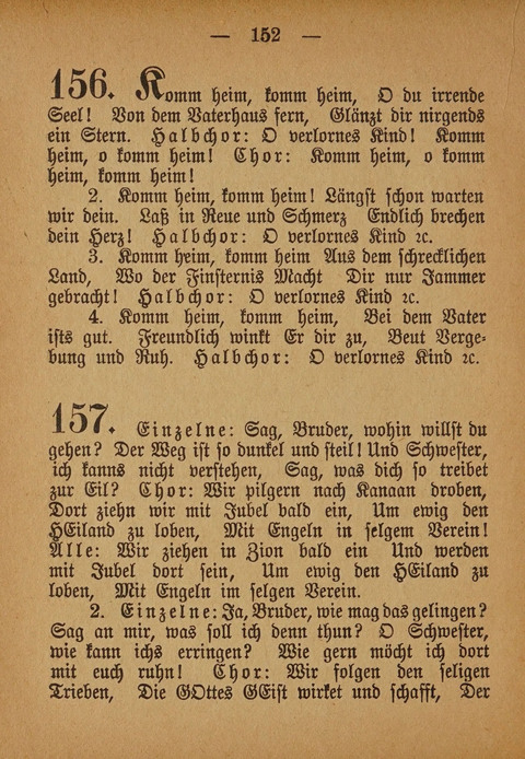 Kropper Gesang- und Liederbuch: (4. ed) page 152