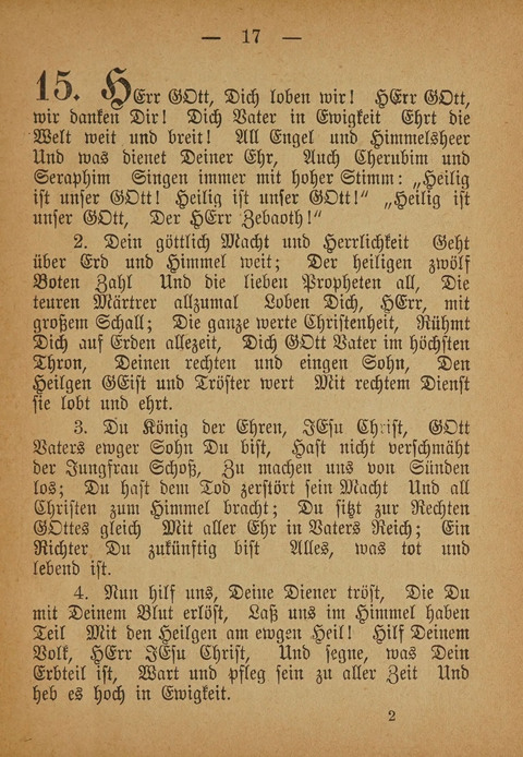 Kropper Gesang- und Liederbuch: (4. ed) page 17