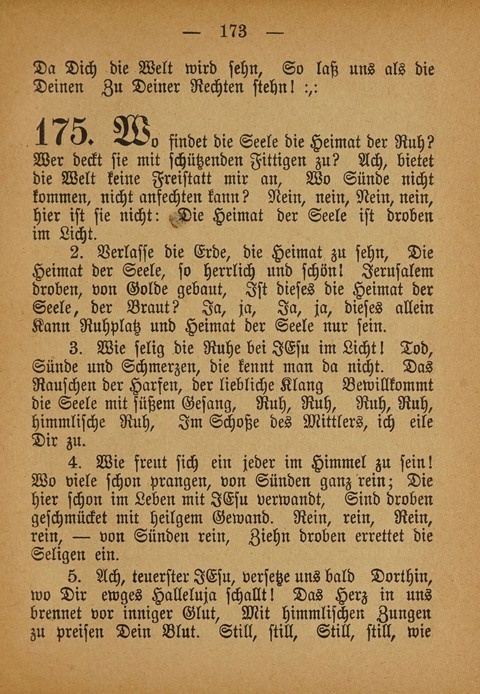 Kropper Gesang- und Liederbuch: (4. ed) page 173