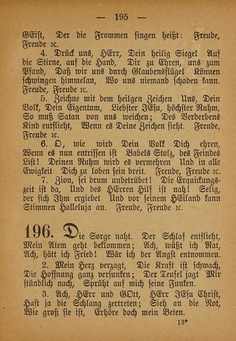 Kropper Gesang- und Liederbuch: (4. ed) page 195