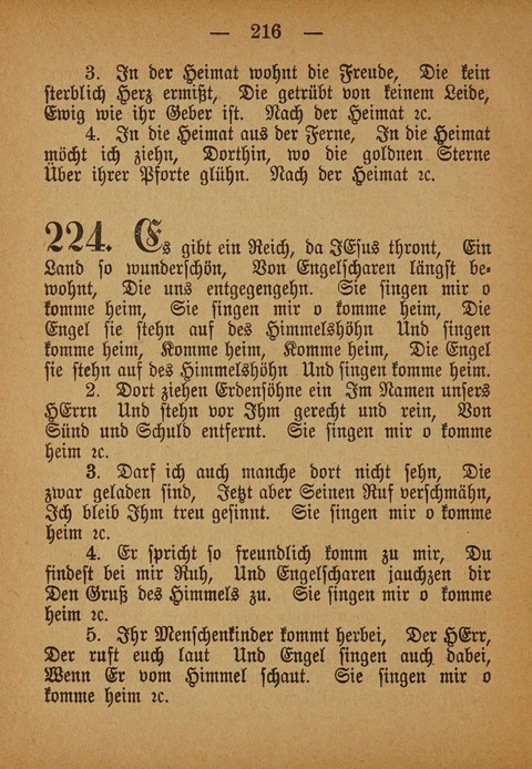 Kropper Gesang- und Liederbuch: (4. ed) page 216