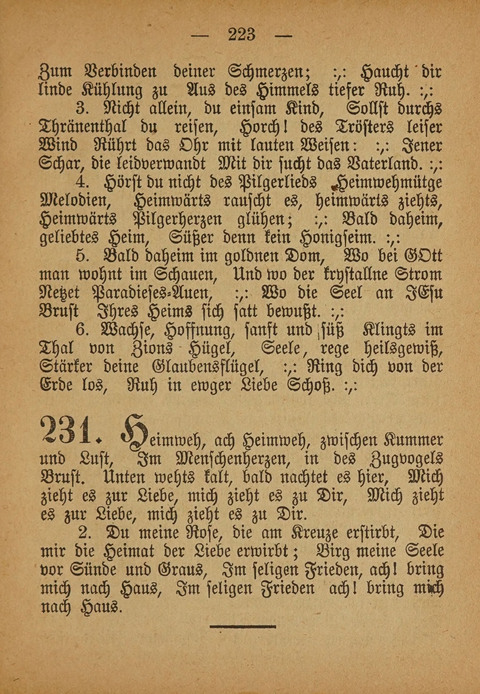 Kropper Gesang- und Liederbuch: (4. ed) page 223
