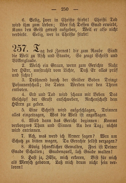 Kropper Gesang- und Liederbuch: (4. ed) page 250