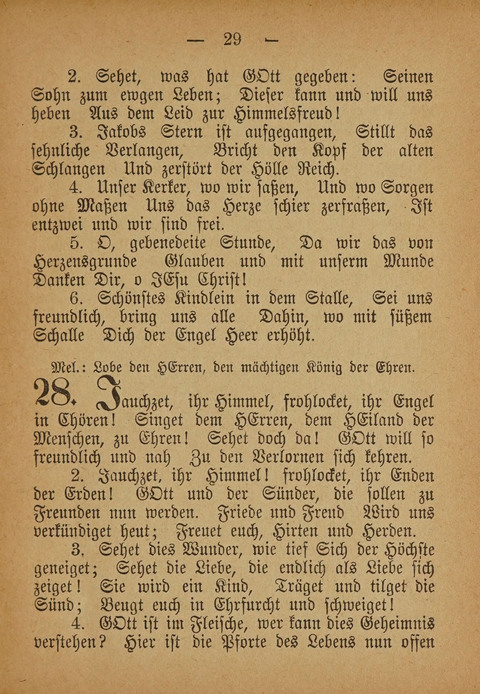 Kropper Gesang- und Liederbuch: (4. ed) page 29