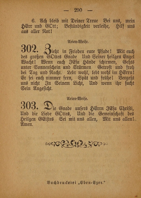 Kropper Gesang- und Liederbuch: (4. ed) page 290
