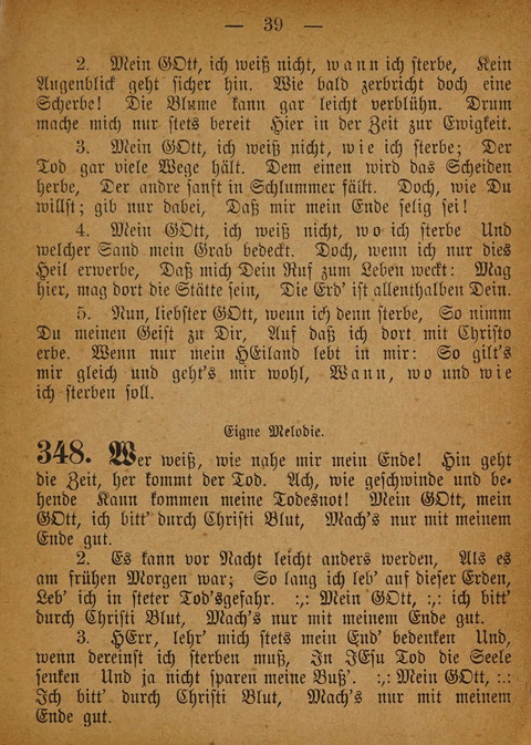 Kropper Gesang- und Liederbuch: (4. ed) page 329