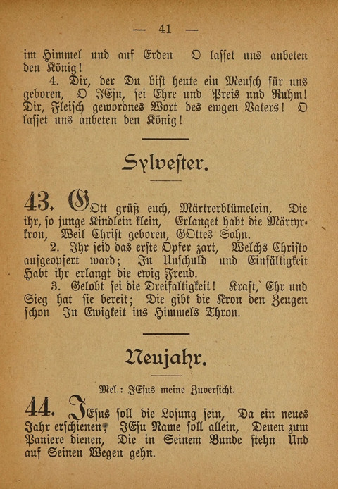 Kropper Gesang- und Liederbuch: (4. ed) page 41