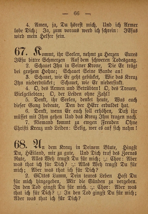 Kropper Gesang- und Liederbuch: (4. ed) page 66
