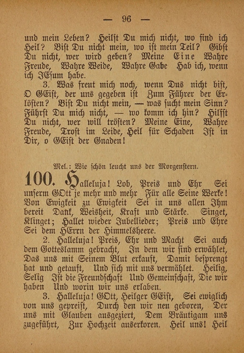 Kropper Gesang- und Liederbuch: (4. ed) page 96