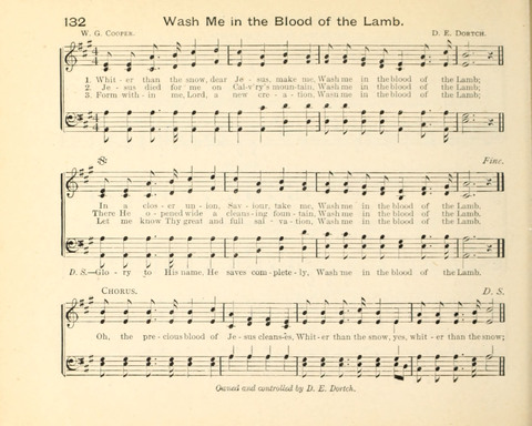 Kindly Light: a new collection of hymns and music for praise in the Sunday school page 132