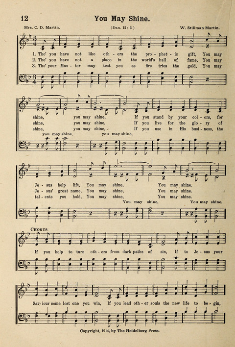 Kingdom Songs: for use in the Sunday School, the young people