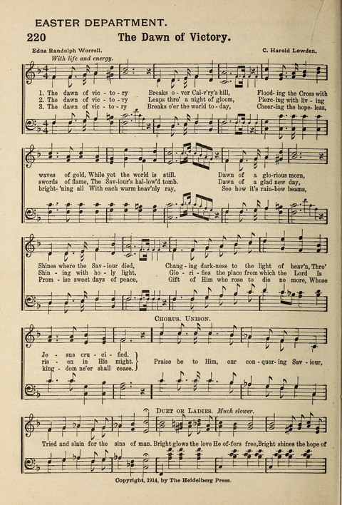 Kingdom Songs: for use in the Sunday School, the young people