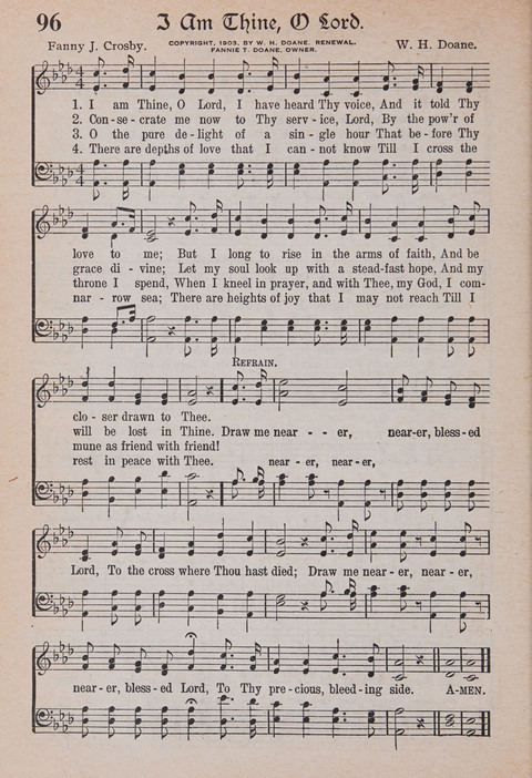 Kingdom Songs: the choicest hymns and gospel songs for all the earth, for general us in church services, Sunday schools, and young people meetings page 101