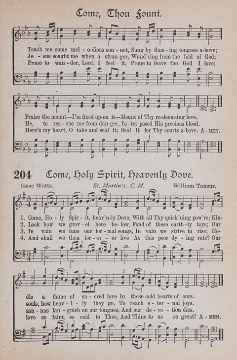 Kingdom Songs: the choicest hymns and gospel songs for all the earth, for general us in church services, Sunday schools, and young people meetings page 204