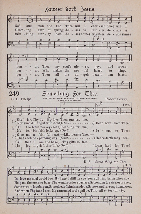 Kingdom Songs: the choicest hymns and gospel songs for all the earth, for general us in church services, Sunday schools, and young people meetings page 234
