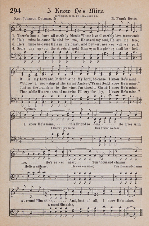 Kingdom Songs: the choicest hymns and gospel songs for all the earth, for general us in church services, Sunday schools, and young people meetings page 274